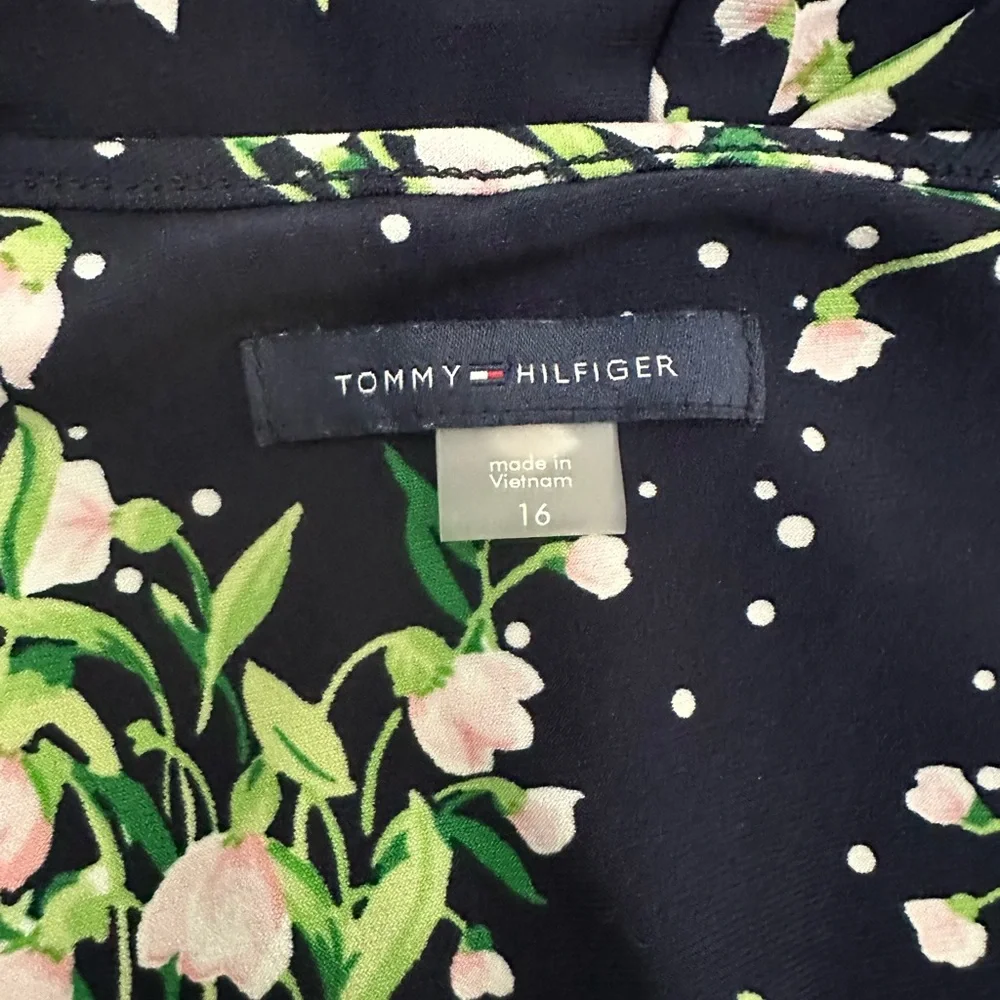 Tommy Hilfiger Navy Floral Dress - Picture 7 of 8